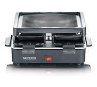 SEVERIN Raclette Gril 4 personnes compacte, facile à ranger, idéal pour les petits ménages, surface de cuisson 21 x 21cm, RG 2370