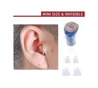 Mini appareil auditif rechargeable, invisible, numérique, amplificateur de son réglable, portable, pour