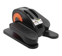 Mini Appareil elliptique de Bureau, pédalier électrique avec écran LCD, pédales antidérapantes et télécommande, 5 Vitesses réglables pour l'entraînement des Jambes et des Bras des Seniors.