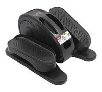 Mini Appareil elliptique de Bureau, pédalier électrique avec écran LCD, pédales antidérapantes et télécommande, 5 Vitesses réglables pour l'entraînement des Jambes et des Bras des Seniors.