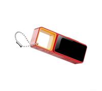 Mini appareil photo de poche avec écran IPS de 3,73 cm (rouge) | Écran IPS de 3,73 cm, résolution 172 x 320, angle de vision clair, matériau ABS léger, facile à transporter