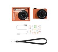 Mini appareil photo numérique 1,54 pouces et écran IPS portable de poche avant et arrière pour les vacances doubles et cadeau avec