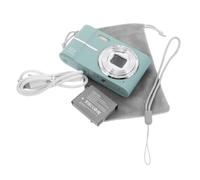 Mini Appareil Photo Numérique Compact, Images Haute Résolution, Vert | Caméra de Vlogging, Abs, pour Étudiants Créateurs et Garçon et Filles, Sujets Lointains, Paysages, Contenu Social