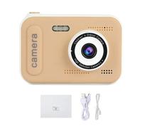 Mini appareil photo numérique HD pour enfants,n'aime 4X,caméra vidéo,jouet,20 mégapFête els,avant et arrière,objectifs touristes,2.4 pouces - Type khaki