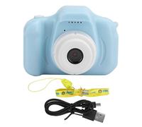 Mini appareil photo numerique intelligent pour enfants, design de dessin anime, fonctionnement simple, bleu