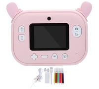Mini appareil photo numerique portable pour enfants, impression automatique de photos, ecran haute definition de 2,4 pouces