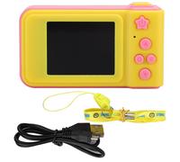Mini appareil photo numerique reflex numerique USB pour enfants, jouet avec fente pour carte memoire (rose)