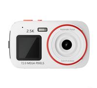 Mini appareil photo numérique XJ07 facile à utiliser avec fonction de saisie automatique, parfait pour les jeunes photographes qui cherchent à apprendre (blanc)