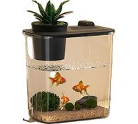 Mini-aquarium de bureau, Kit de démarrage complet, Construction acrylique robuste, Petite taille