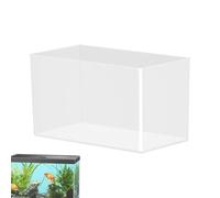 Mini Aquarium - Petit Aquarium | Bol Extra Lumineux Sans Cadre Pour Terrariums Araignée Crabe Mini Habitat Espace Temporaire Hommes Femmes Amoureux De La Nature Petit Escargot, Gecko Tarentule, Barbe