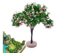Mini arbre artificiel pour travaux manuels - Modèle de diorama, arbre d'architecture vert, de paysage de chemin de fer