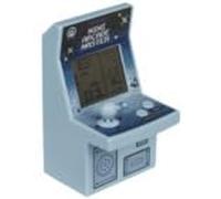Mini Arcade Master, Machine de Jeu Rétro Portable, Bleu et Blanc, 99 Niveaux de Jeux (Bleu)