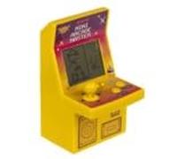 Mini Arcade Master, Machine de Jeu Rétro Portable, Bleu et Blanc, 99 Niveaux de Jeux (Jaune)