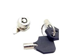 Mini armoire tubulaire serrure à came for ATM caisse imprimante POS vitrine boîte à lumière Machine de présence MX09 G1 1 pièces(NO.6)