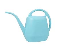 Mini arroseur de jardin pour appartement, arrosoir, en plastique polyvalent, grande capacité, 3 l, long bec, arrosoir - Boules de roses pour le jardin - Avec tige - Bleu (X1 bleu ciel, taille unique)