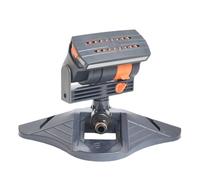 Mini arroseur oscillant pour jardin, grande base avec raccord rapide pour cour, grande couverture réglable, système d'arrosage à 16 trous pour extérieur