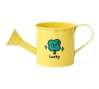 Mini arrosoir en fer pour enfants, design coloré de dessin animé mignon avec petit pommeau de douche doux, léger pour pot de jardin en métal pour enfants, outils de jardinage et entretien des plantes