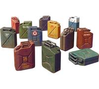 Mini Art 24002 1:24 Bidon d'essence allemand 20L - reproduction fidèle, modèle réduit, kit plastique, bricolage, loisirs créatifs, collage, kit modèle, à assembler, non peint