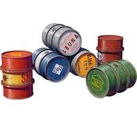 MiniArt Kit d'accessoires Bidons de carburant et d'huile Militaire 1930-1950 1:24 MA24009