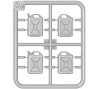 MiniArt Kit maquette 24013 1:24 - Set de bidons plastique 20L à assembler, non peint