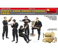 Mini Art 35131 1:35 Figurines Équipe de Chargement de munitions soviétiques (5) SE - Reproduction exacte, modèle réduit, kit Plastique, Bricolage, Hobby, Collage, modèle réduit, Montage, Non Peint