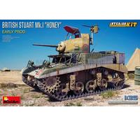 Maquette Char British Stuart Mk.I 'honey' Early Prod. Interior Kit - Miniart - 1:35 - Intérieur-Mini Art Multicolore