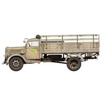 Maquette Camion German 3t Cargo Truck 3,6-36s Mid Prod. Pmq600-type |miniart|354