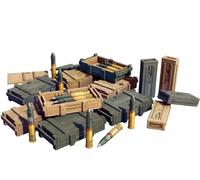 Mini Art 35457 1:35 7,5 cm KW.K STU.G m. Munitionsboxen - Reproduction fidèle, modèle réduit, kit Plastique, Bricolage, Loisirs créatifs, Collage, Maquette en kit, à Assembler, Non Peint