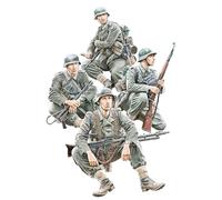 MiniArt – Set de figurines 1:35 35484 Panzergrenadiere Set 2 – Kit plastique non peint