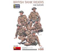 Mini Art 35496 1/35 Cavaliers De Char Britanniques (NW Europe). Têtes En Résine