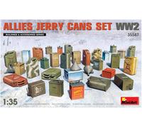 Mini Art 35587 1:35 WW2 Kanister-Set Alliierte (30)-originalgetreue Nachbildung,