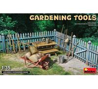 Mini Art 35641 Kit d'outils de Jardin 1:35 - Réplique fidèle à l'original, modélisme, kit de Construction en Plastique, Bricolage, Loisirs, Collage, kit de modélisme, Assemblage, Non Peint, Couleur