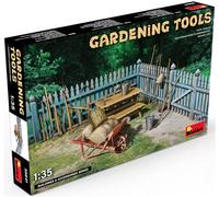 Mini Art 35641 1:35 Tuingereedschapsset, getrouwe replica, modelbouw, plastic bo
