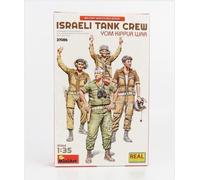 MiniArt MIN37086 1:35 - Équipage de Chars israéliens, Guerre du Yom Kippour, Non Peint