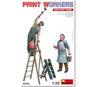 Mini Art 38094 1:35 Jeu de Figurines de Peintres avec Accessoires (2) - Reproduction fidèle, modèle réduit, kit Plastique, Bricolage, Loisirs créatifs, Collage, kit modèle, à Assembler