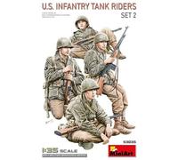 Mini Art 53035 1/35 U.S. Infantry Tank Riders. Set 2