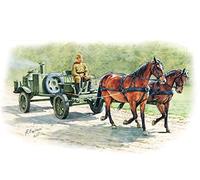 Mini Art Militär 35057 1:35 Feldküche KP-42 Pferdegespann (2+1) -Reproduction fidèle à l'original, modélisme, kit Plastique, Bricolage, Loisirs, Collage, kit modèle réduit, à Assembler, Non Peint
