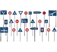 Miniart - Czechoslovakian Traffic Signs 1930-40'smaquette Czechoslovakian Traffic Signs 1930-40's Miniart 35655 1:35 Figurine Miniature