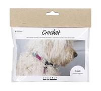 Mini artisanat Kit Crochet, collier de chien, 1 paquet, Teal