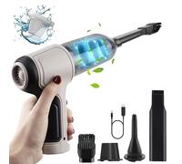 Herzberg Mini aspirateur à main sans fil HG03992 – 3 en 1, 120W, autonomie 30–40 min, portable