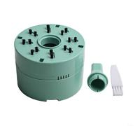 Mini aspirateur de bureau avec capacité d'aspiration concentrée pour miettes, poussière et particules fines sur les espaces de travail et les espaces de vie (vert)