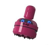 Mini aspirateur de bureau portable avec 3 niveaux d'aspiration réglables, rechargeable par USB, dépoussiérant et ramasse-miettes pour table, cuisine, nettoyage intérieur de voiture (rouge)