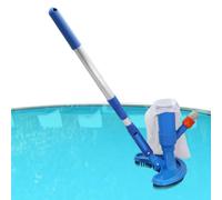 Mini aspirateur de Piscine Sac à Mailles Fines avec Manche télescopique