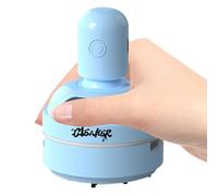 Mini aspirateur de table : machine de nettoyage de surfaces portable, unité d'aspiration rechargeable par USB | équipement léger d'élimination des déchets à plusieurs vitesses, solution pratique et