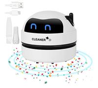 Mini Aspirateur de Table, USB Rechargeable Aspirateur de Bureau Poussière, Portable Mini Aspirateur de Bureau pour Table Bureau Coussin Voiture Clavier, Ramasse Miette, Cadeaux pour Les Enfants