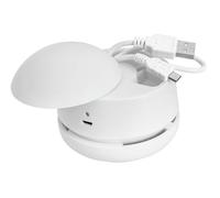 WEDO Mini-aspirateur de table W2D2, rechargeable, blanc Blanc G