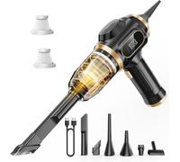 Mini Aspirateur Voiture 17?000?Pa USB-C Compact