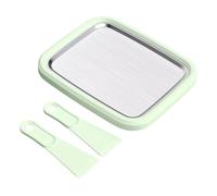 Mini assiette à crème glacée pour buffet, famille, vacances, vert