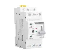 Mini ATS Interrupteur de transfert automatique Double alimentation Alimentation continue Type rail DIN(2P 63A AC220V)