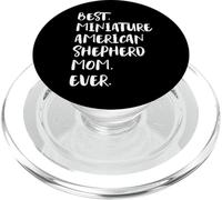 Mini Aussie Best Miniature American Shepherd Mom Ever PopSockets PopGrip pour MagSafe